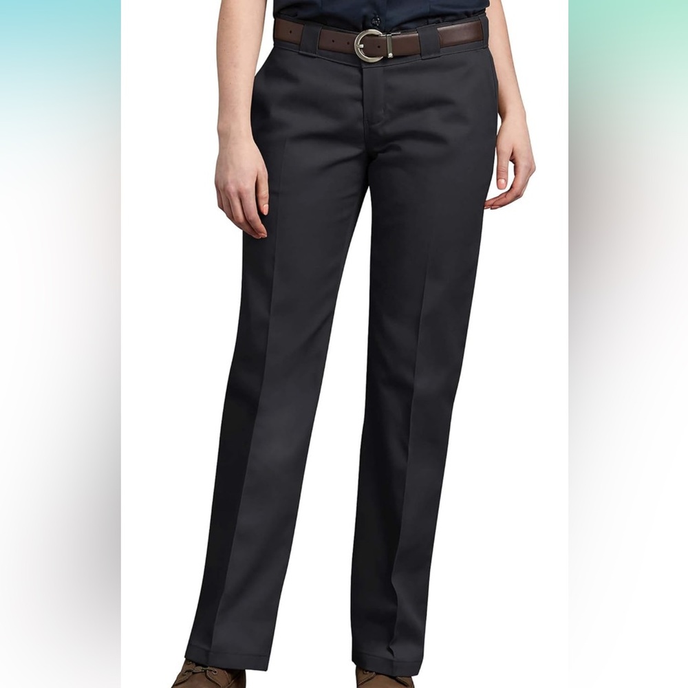ickies Women's Original Work Pant with Wrinkle And Stain Resistance
